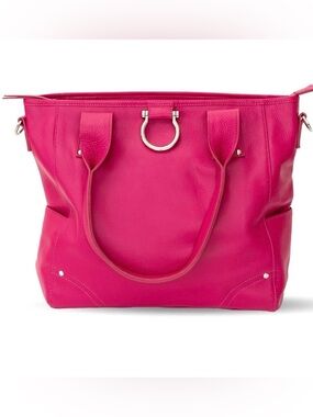 Sapahn bright pink Chloe Tote Bag